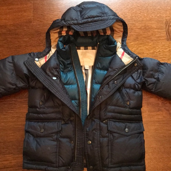 Burberry Other - GUC Authentic Burberry down puffer coat size 4T